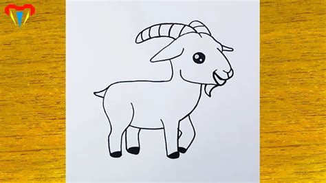 Keçi resmi çizimi